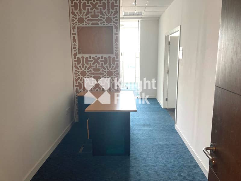 5 Fitted Office Space in Central Al Saadah Area