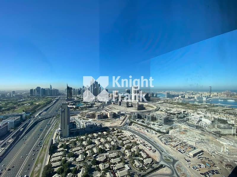 23 Fitted | Sea & SZR View | Freezone Licensed