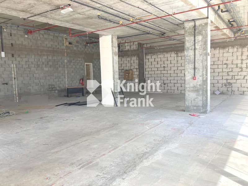 3 Shell & Core Retail Space in Shams District