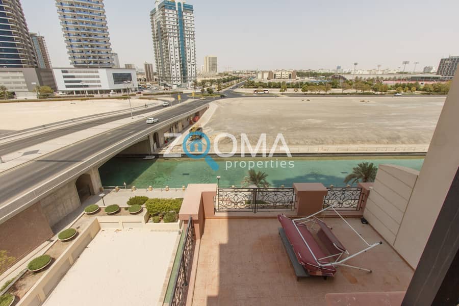 10 Clean 1 BR | Canal Views  | 2 Large Balconies