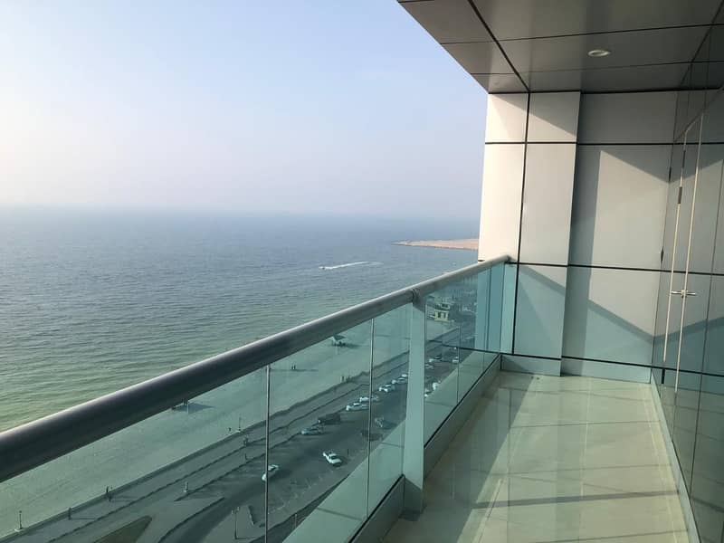 Full Sea View 2BHK For sale Corniche Tower With Parking& Maid Room