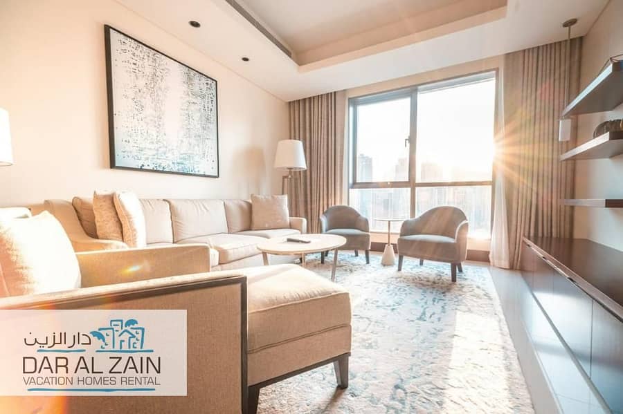 شقة في فندق العنوان وسط المدينة،وسط مدينة دبي 1 غرفة 35000 درهم - 5011048