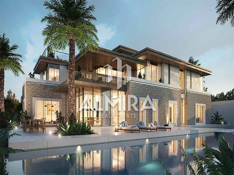 Own Royal & Luxury 7BR Villa With 5% DP & 0 Commission