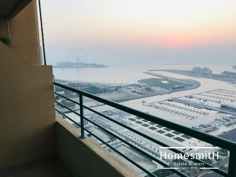 2 Furnished penthouse | High floor | Amazing sea view