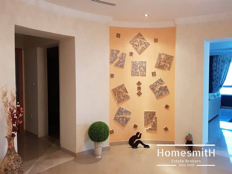 4 Fully furnished penthouse | High floor | Sea view