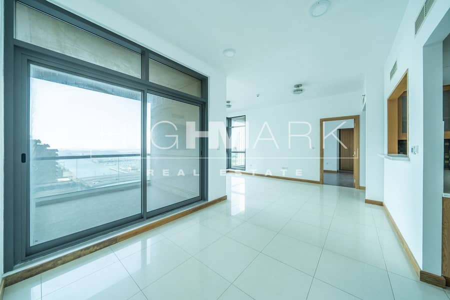 2 Huge 2 BR | Vacant | Full Marina View | Must See