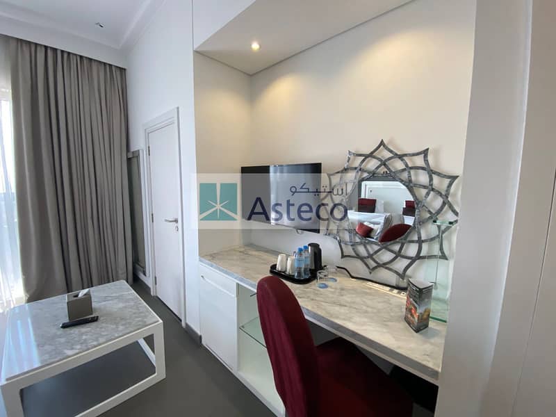 位于迪拜码头，TFG滨海酒店 1 卧室的酒店式公寓 650000 AED - 5457078