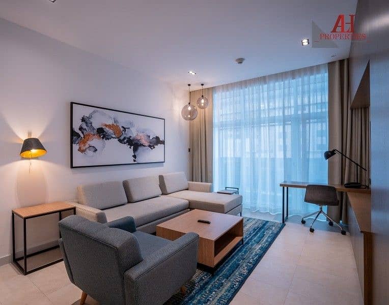 位于阿尔贾达法住宅区，贾达夫万豪轩酒店 2 卧室的酒店式公寓 145000 AED - 5332107