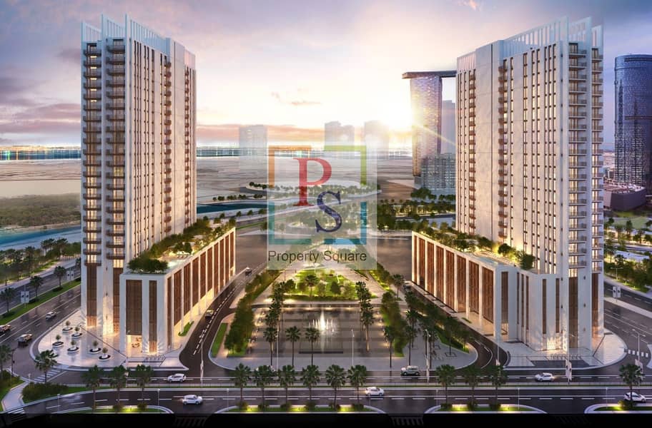 位于阿尔雷姆岛，沙姆斯-阿布扎比，倒影公寓 1 卧室的公寓 899600 AED - 5260805