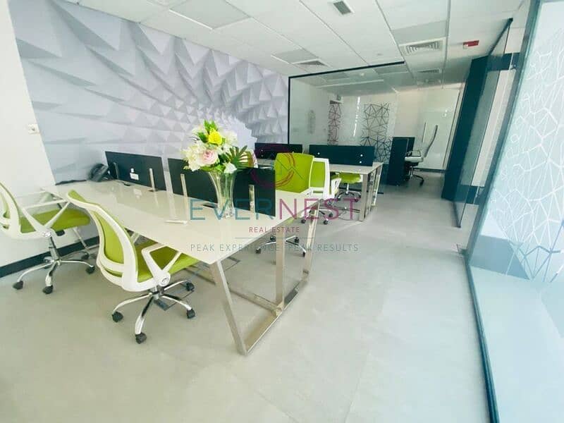 Call NOW!| Fully Fitted Office | Ample Space | JLT