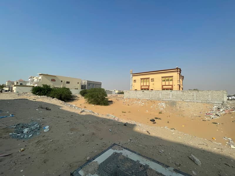 G + 1 !!! COMMERCIAL AND RESIDENTIAL PLOT FOR SALE IN TALLAH ROAD AJMAN MOWAIHAT 1