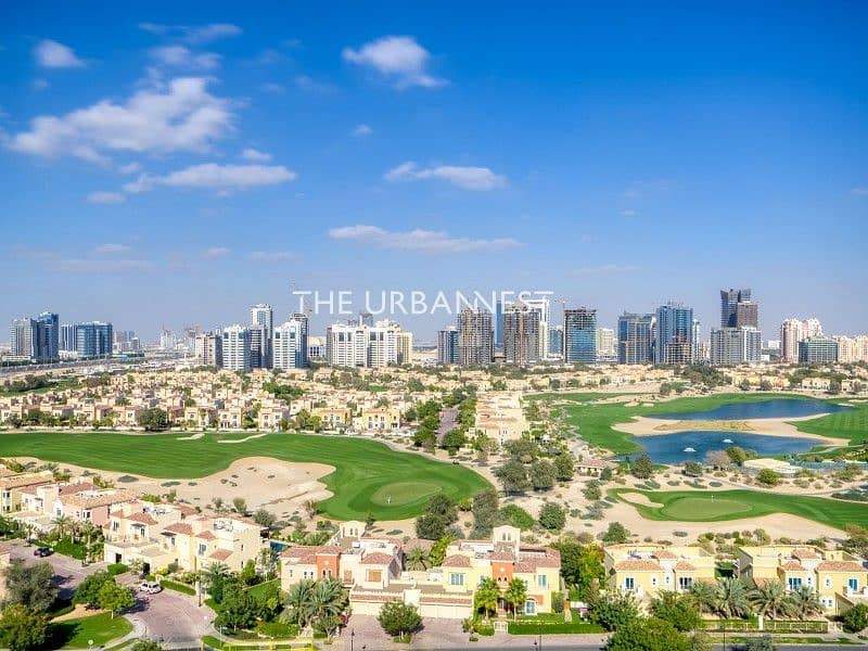 位于迪拜体育城，高尔夫景观公寓 4 卧室的顶楼公寓 4900000 AED - 4932355