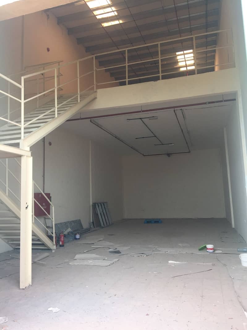A WAREHOUSE SIZING (2,200 sq ft) GROUND FLOOR ONLY FOR RENT IN AL JURF INDUSTRIAL - 1