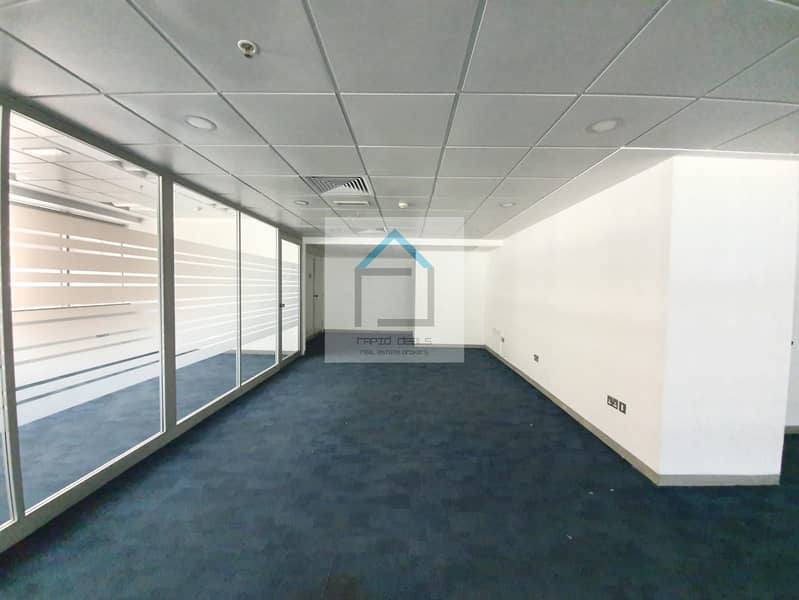 No Commission !! Fully fitted  and Partitioned Office with Sea View