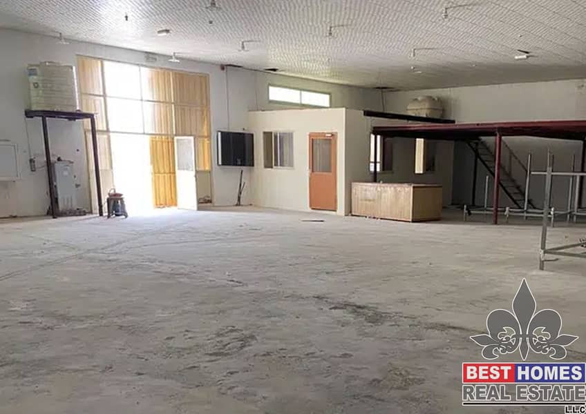 4,000 sq ft warehouse  for rent in al jurf industrial area ajman