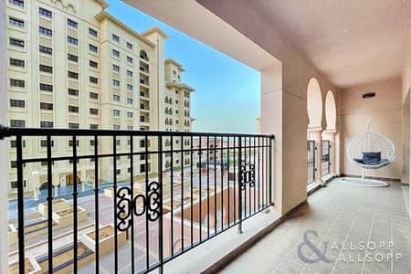 1 Bedroom Apartment for Sale in Jumeirah Golf Estates, Dubai - One Bed | Large Balcony | Plaza Facing