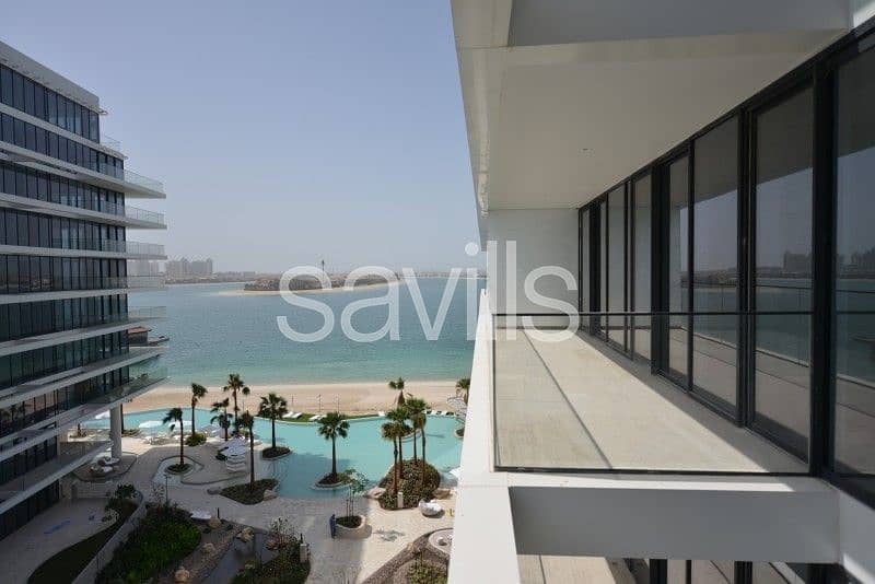 Luxury 2 BR with Sea Views | West Wing | Mid Floor