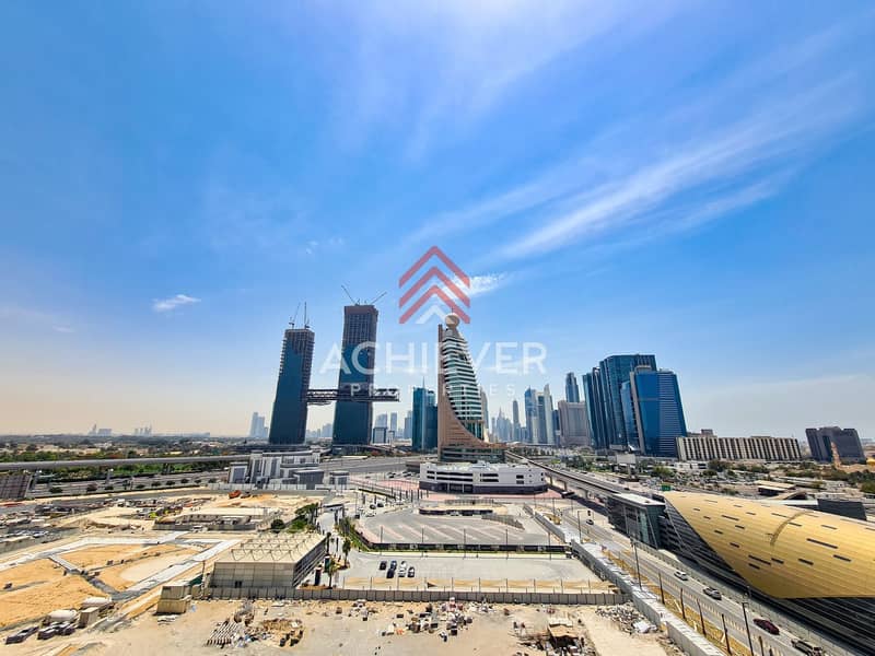 位于迪拜湾，基法夫街区，公园之门公寓 2 卧室的公寓 88000 AED - 5143814