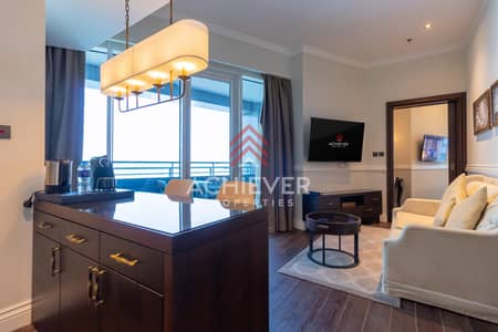 Hotel Apartment for Sale in Palm Jumeirah, Dubai - Luxurious Studio | Furnished | Magnificent Views