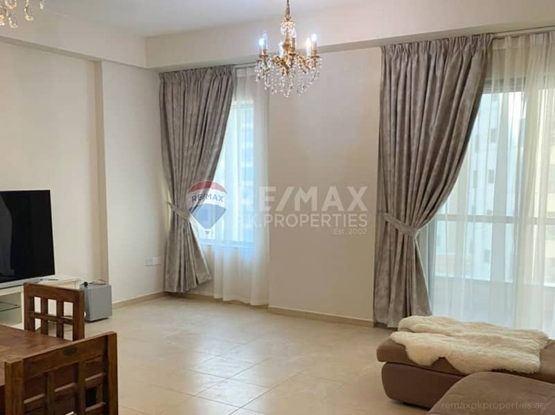 4 Spacious 1 BR | Fully Furnished | Large layout