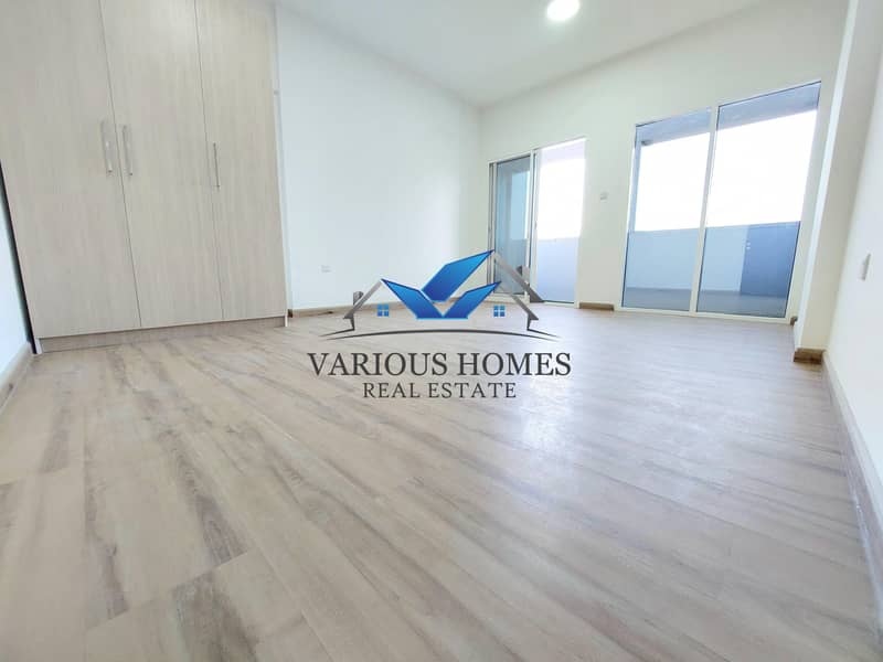 Brand New and Huge 02 Bed Hall APT with Wardrobes Nice Balcony at Al Khalidiya