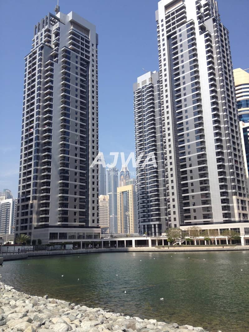 Spacious | 2 BR + Maid\'s Room | Vacant on Transfer | Green Lakes | JLT