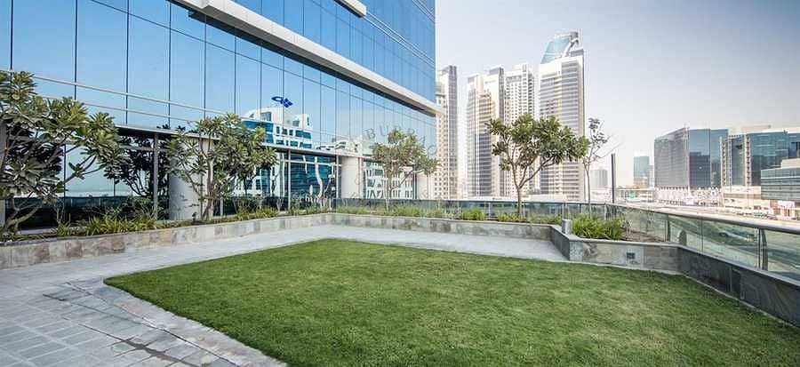 FULLY FURNISHED OFFICE IN BUSINESS  BAY WITH CANAL VIEW