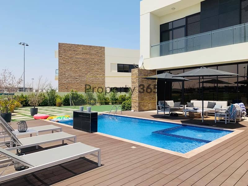 Luxurious 6 Bedrooms  Villa with Full Golf View in Damac Hills Type VD-2