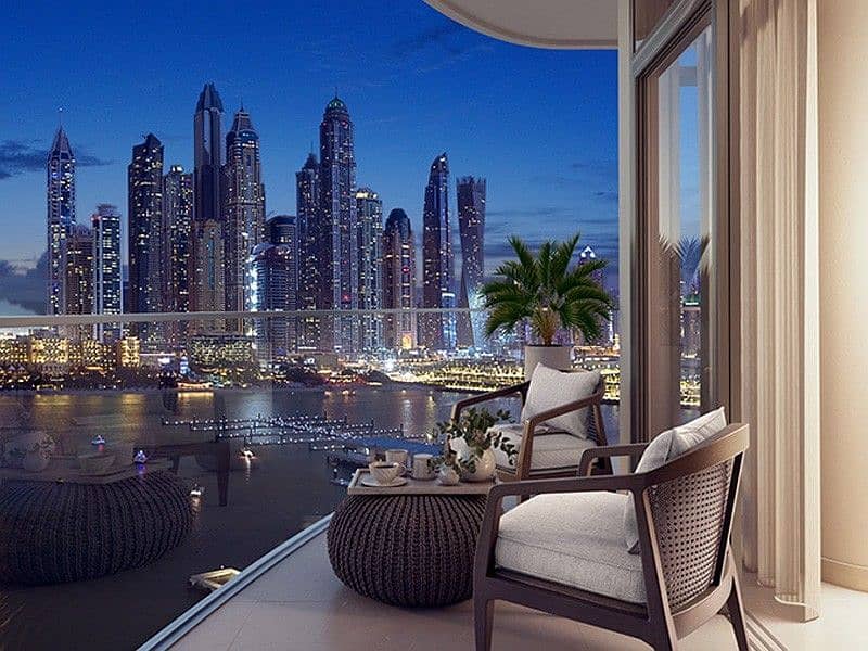 位于迪拜港，艾玛尔海滨社区，皇宫海滩公寓 2 卧室的公寓 2679888 AED - 5153460