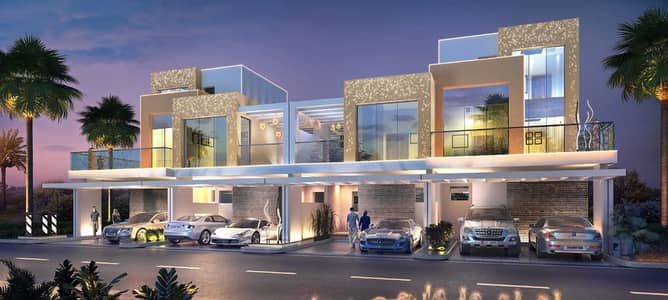 تاون هاوس 3 غرف نوم للبيع في داماك هيلز، دبي - خطة الدفع بعد التسليم | 0٪ عمولة | مدفوعات مرنة
