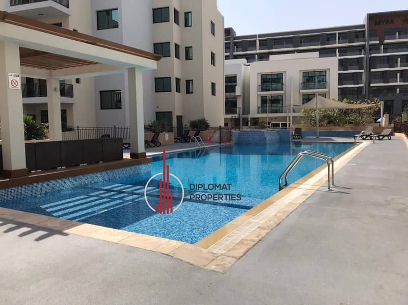 Direct to Pool ! Upgraded ! Bright 2 Bhk plus Store ! Terrace ! Unfurnished