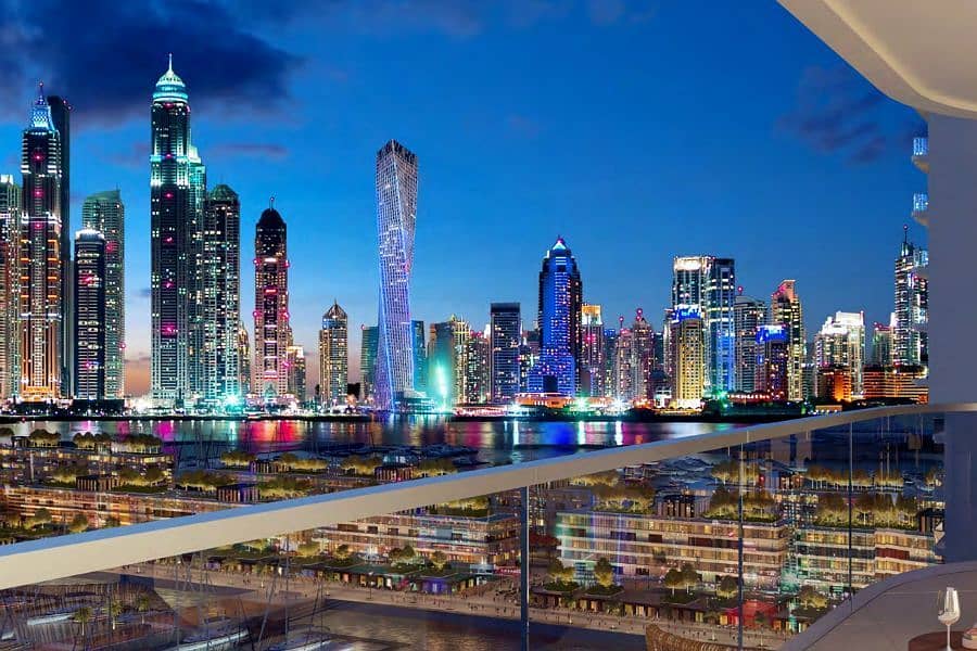 位于迪拜港，艾玛尔海滨社区，滨海景观公寓，滨海景观1号大厦 1 卧室的公寓 2099990 AED - 5514323