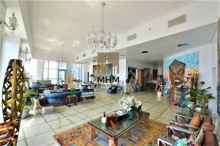 4 Bedroom Penthouse for Sale in Dubai Marina, Dubai - Full Marina View | High Floor | Private Pool | Luxurious  Penthouse