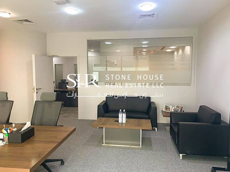 Fitted Office I Partitions | Close to Metro I Rented