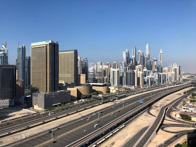 SZR View | With Balcony | Next to Metro |