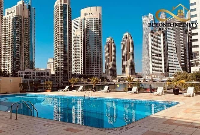 位于迪拜码头，滨海景观大厦，滨海景观大厦B座 2 卧室的公寓 90000 AED - 5287351