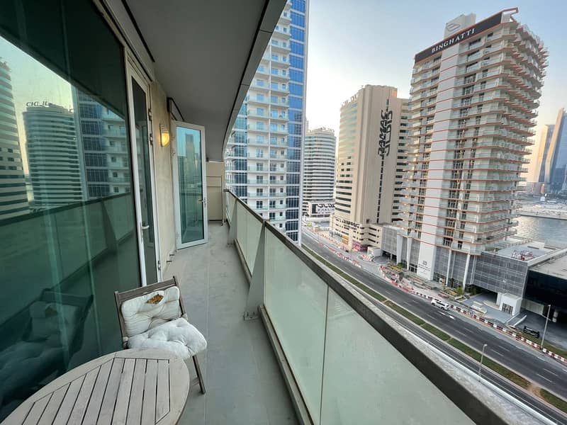 11 Partial Canal View |1Bed+Balcony | Middle Unit