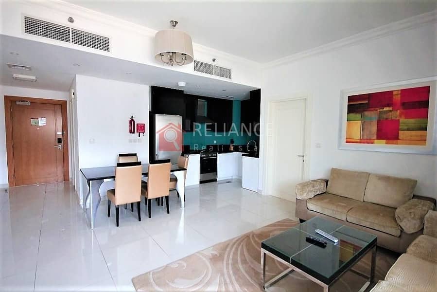 Rented Luxurious Furnished 1 Bedroom 1.5 Bath - Pool View