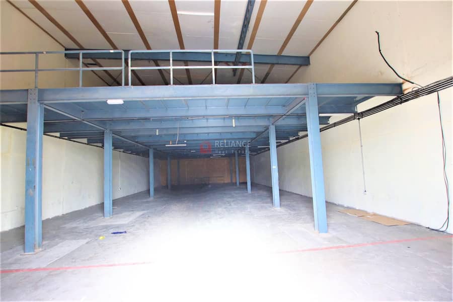 2 Ground + Mezzanine| Easy Access compound |High Ceiling Warehouse