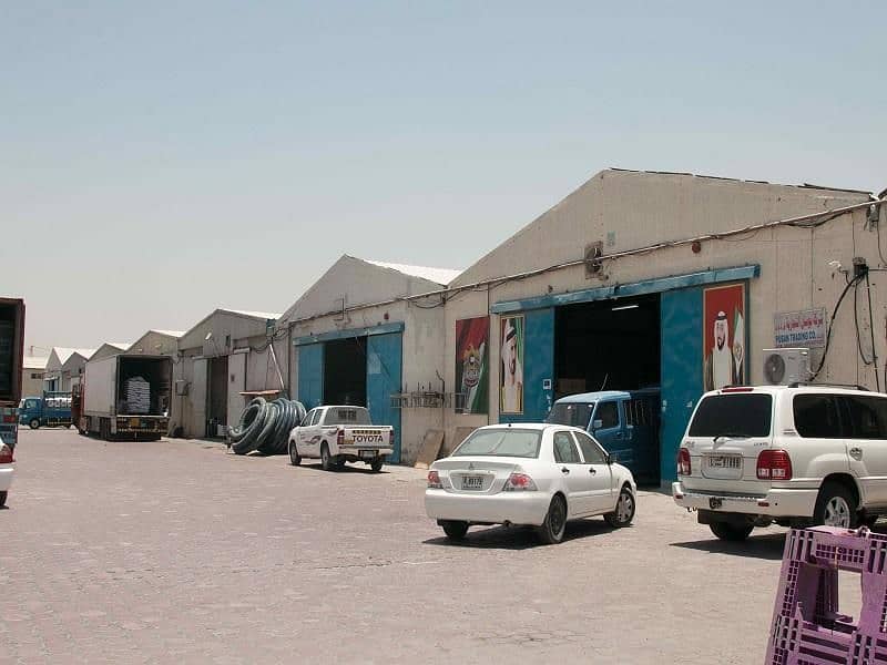 8 Warehouse for Industrial Storage | Easy Access to Main Road | Size: 4000 SqFt