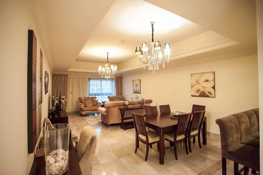 Furnished 1 BR in Palm Jumeirah | Fairmont North
