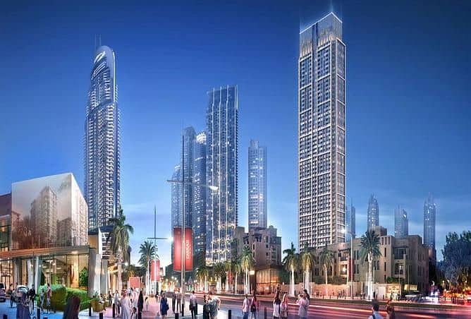 Payment Plan Fountain and Burj Khalifa View  High Floor