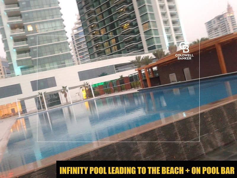 9 Large 2+Maids Apartment in JBR with partial canal view