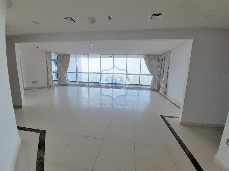 4 Sea View | High floor | Unfurnished | Vacant Unit