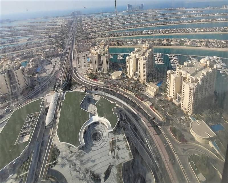 Panoramic views of Palm Jumeirah | Arabian Gulf