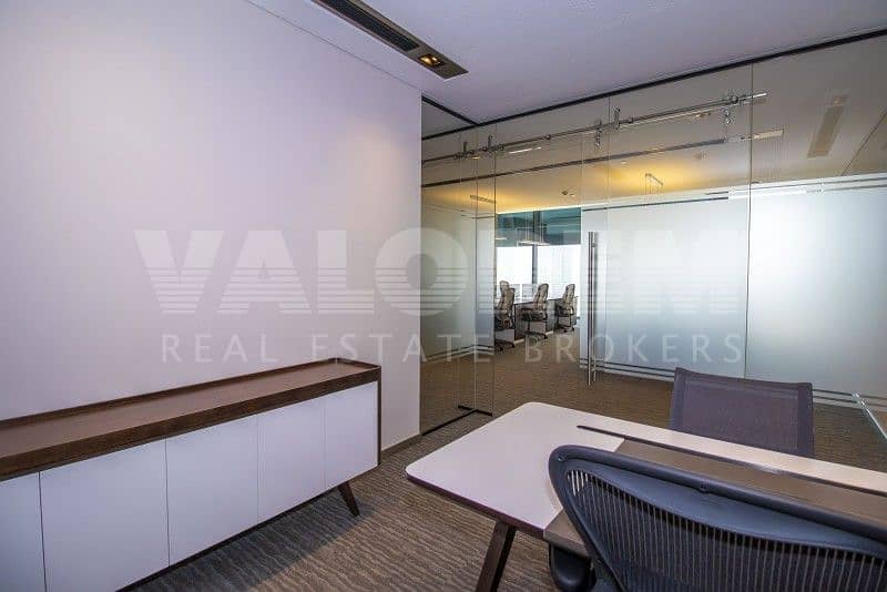 2 Fitted | Partitioned |Furnished |Index Tower |DIFC