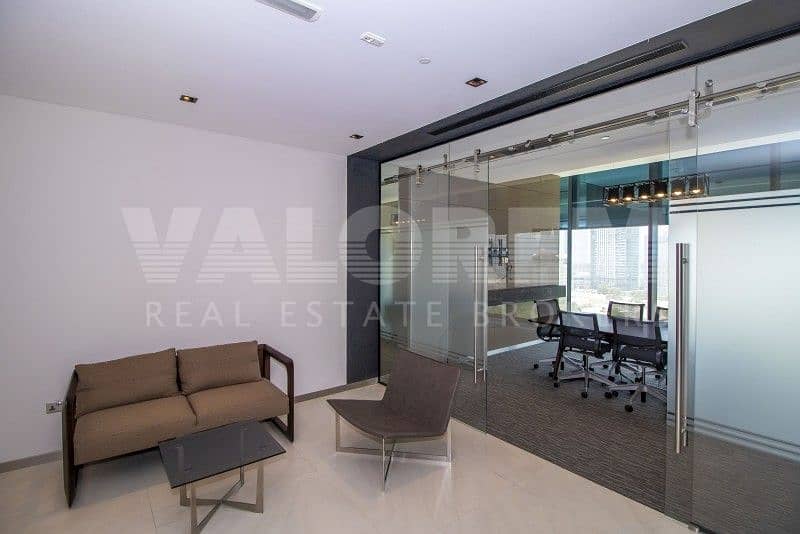 3 Fitted | Partitioned |Furnished |Index Tower |DIFC