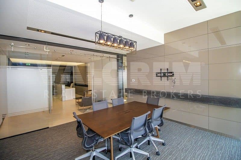 11 Fitted | Partitioned |Furnished |Index Tower |DIFC