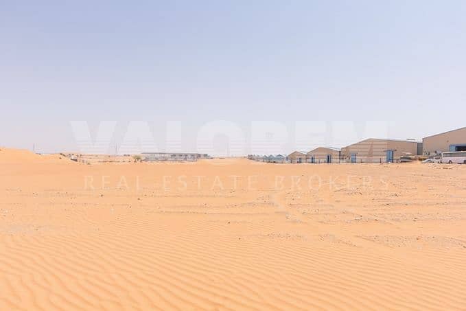 9 Freehold Commercial Plot for 99 years for Sale in UAQ