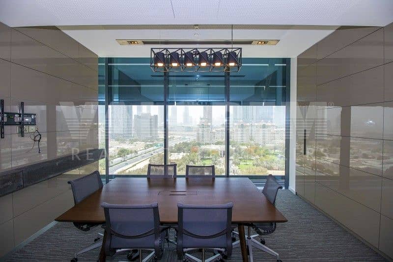 12 Fitted | Partitioned |Furnished |Index Tower |DIFC